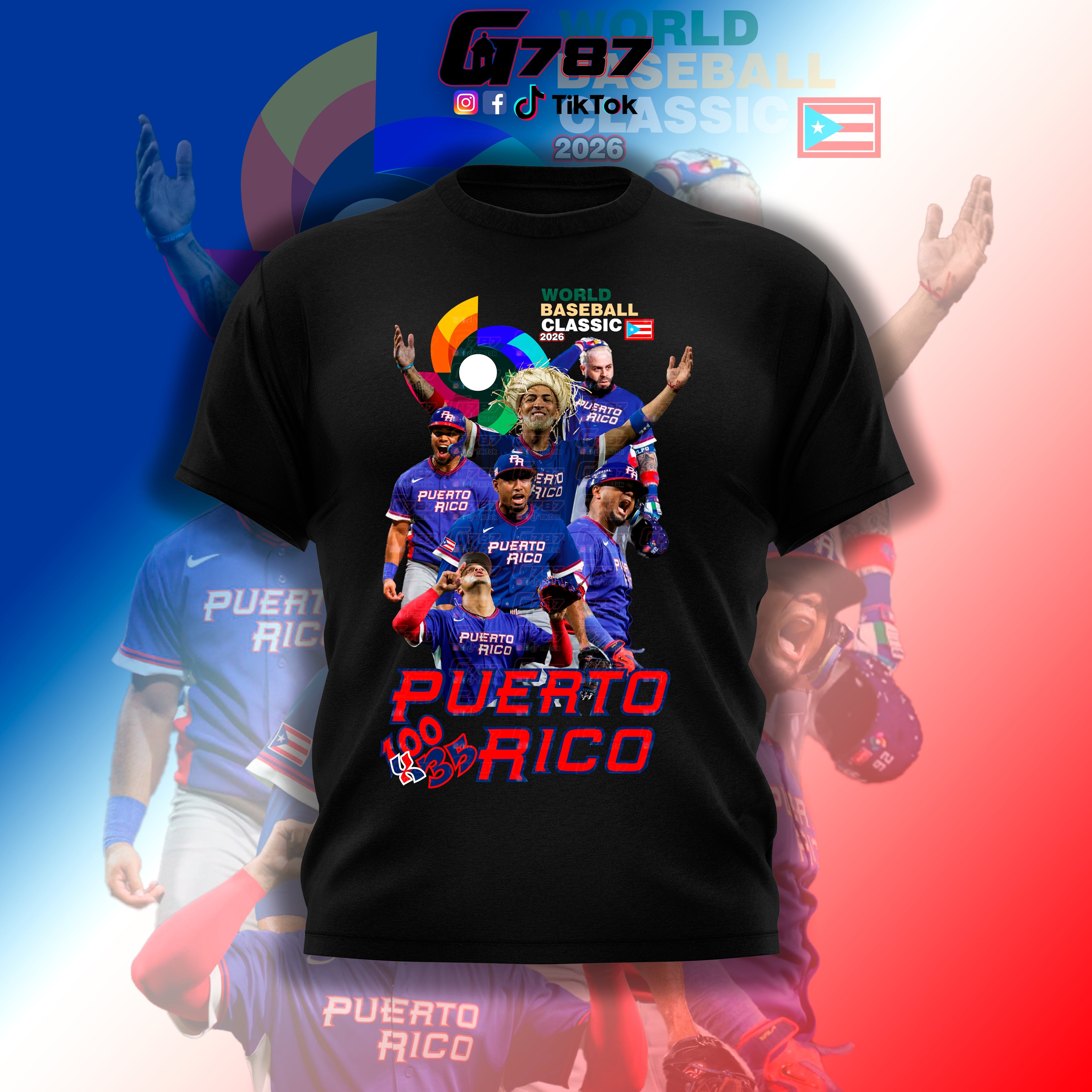 Camisa Clásico Béisbol 2026 – Puerto Rico