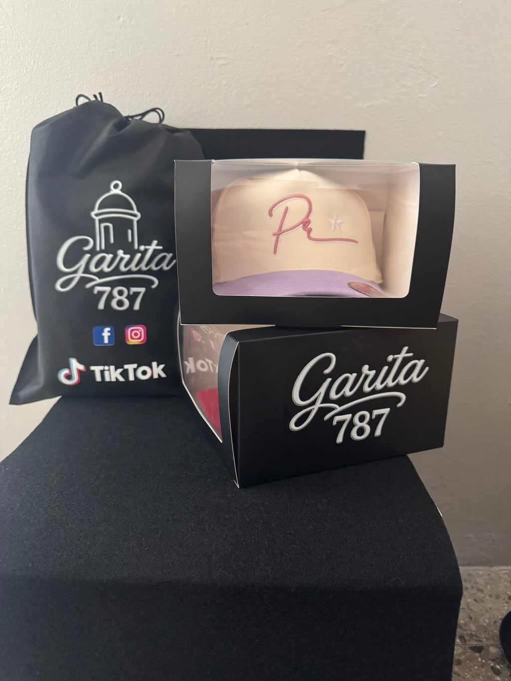 Gorra PR Clásico2026 – Bordado PR Cursivo