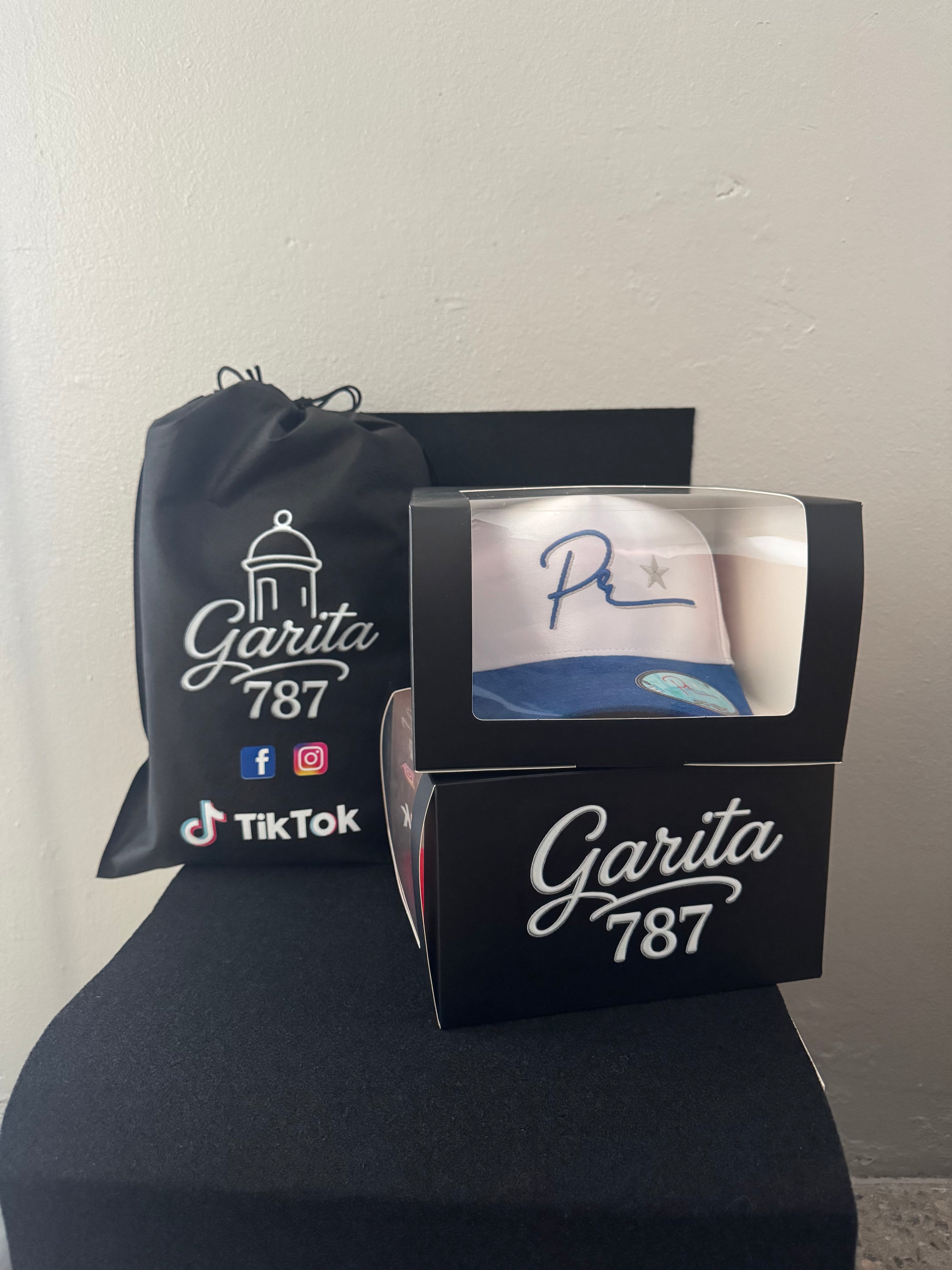 Gorra PR Clásico2026 – Bordado PR Cursivo