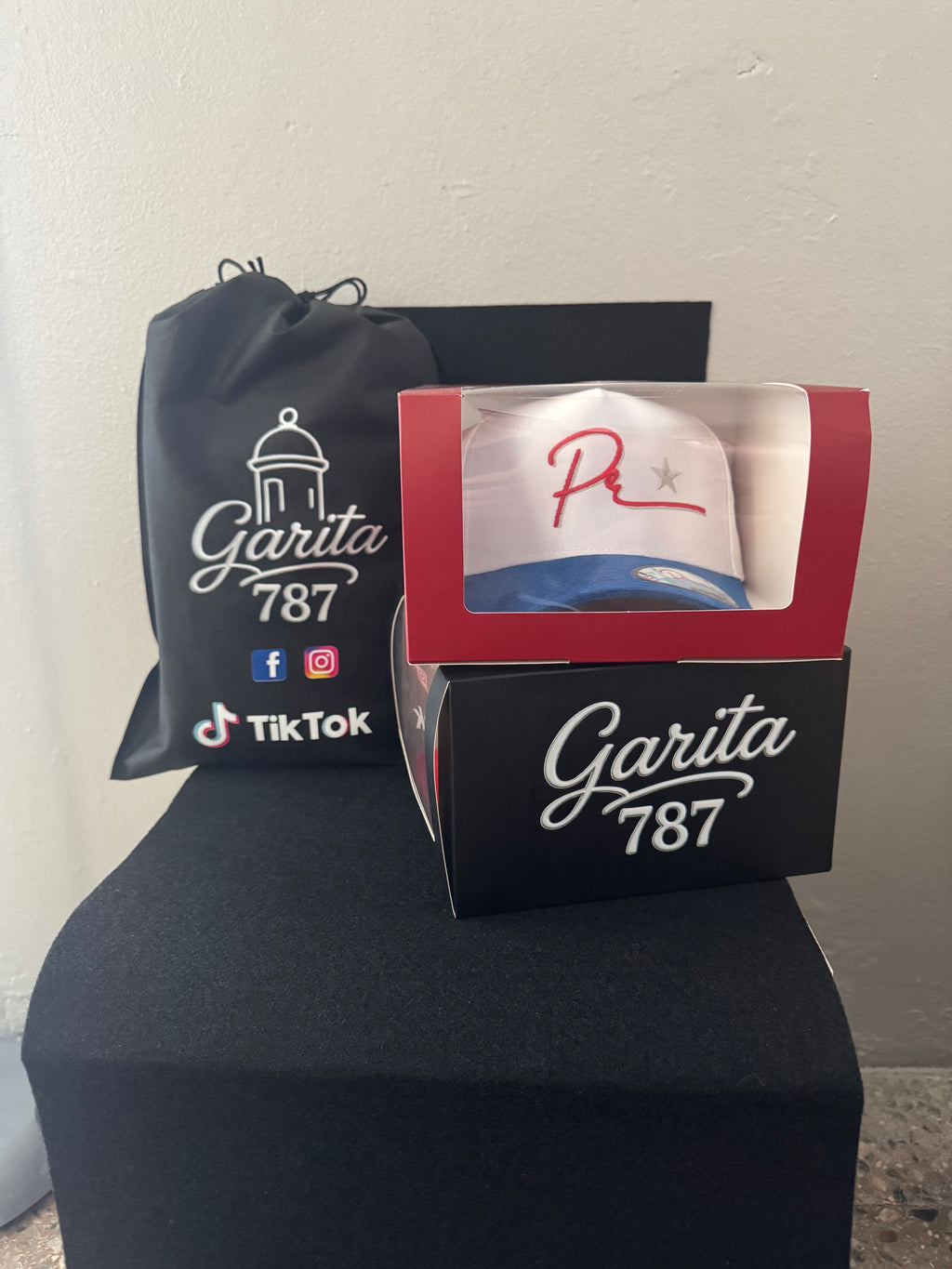Gorra PR Clásico2026 – Bordado PR Cursivo