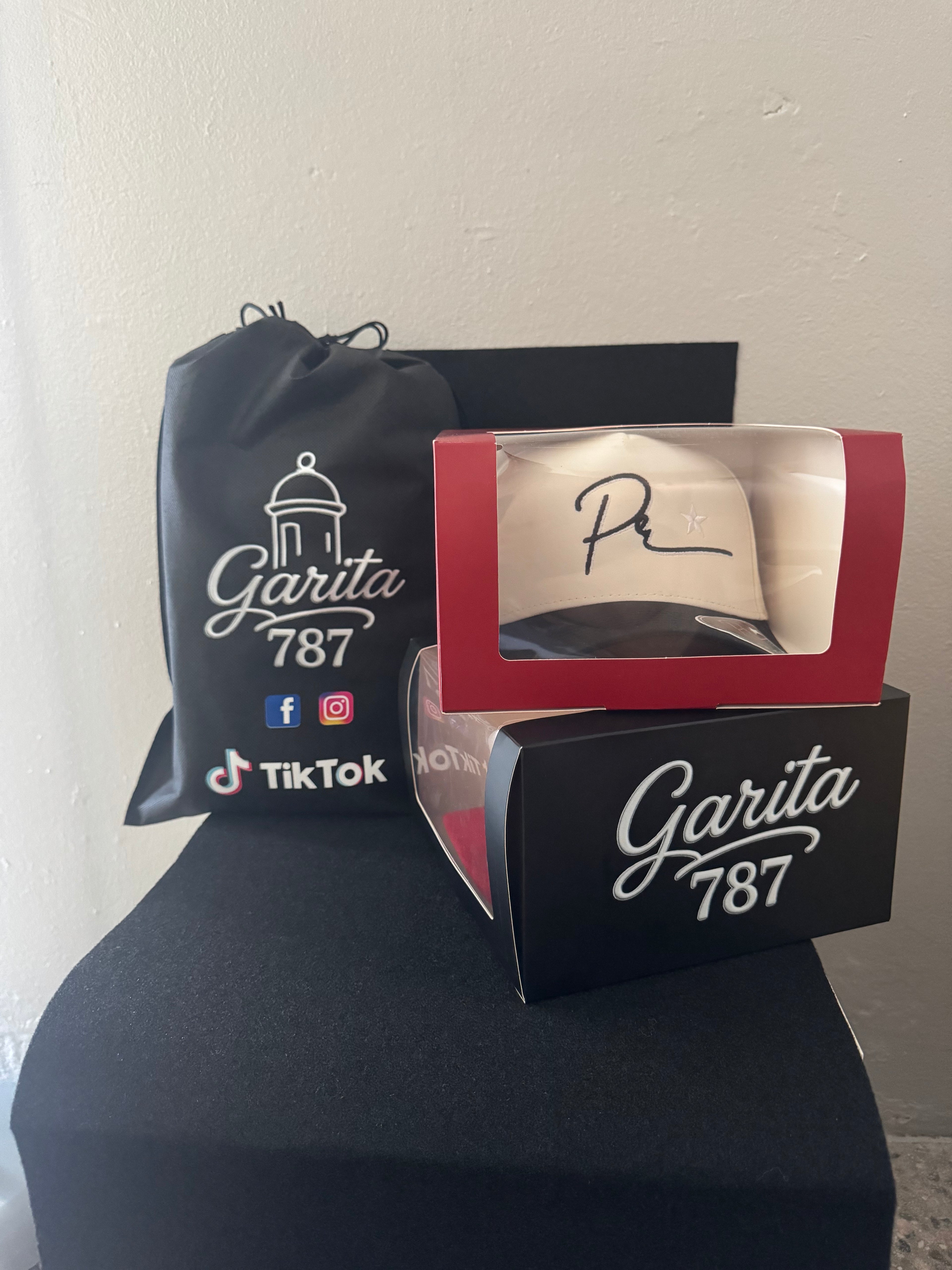 Gorra PR Clásico2026 – Bordado PR Cursivo